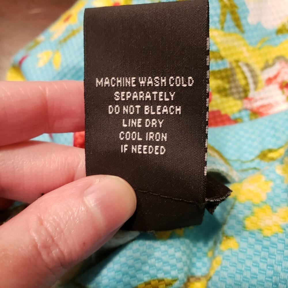 Teeze Me Strapless Floral Dress With Pockets - Picture 5 of 5